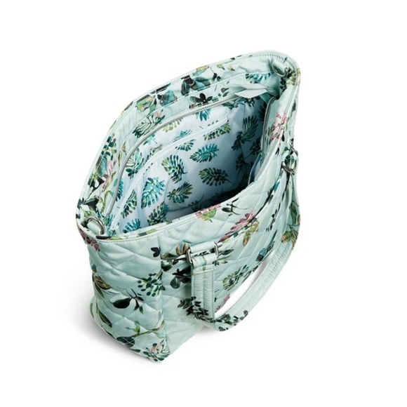 Vera Bradley Multi Strap Shoulder Performance Twill Bag Seawater Blooms NWT - Picture 2 of 13